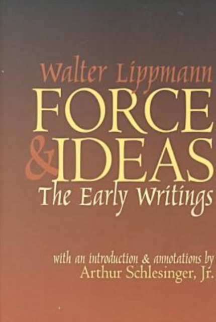 Force and Ideas : The Early Writings, Paperback / softback Book