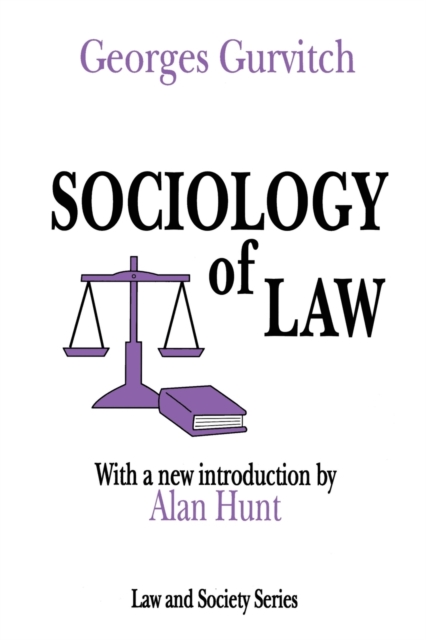 Sociology of Law, Paperback / softback Book