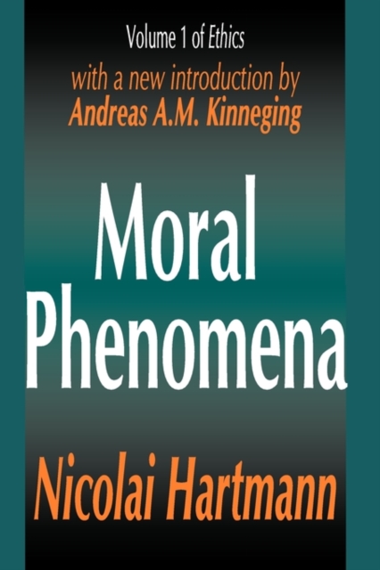 Moral Phenomena, Paperback / softback Book