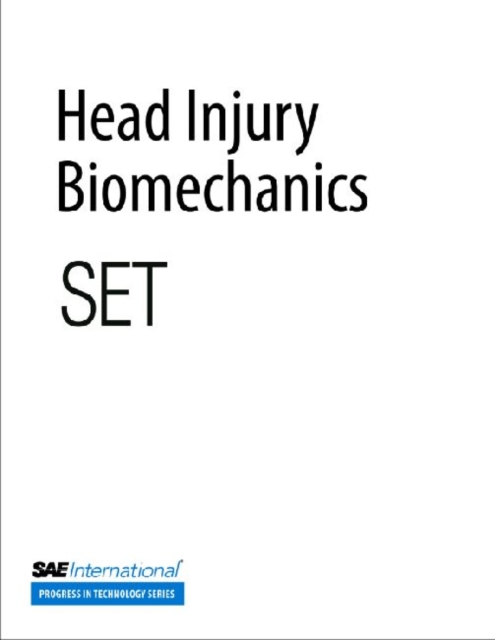 Head Injury Biomechanics, Set, Paperback / softback Book