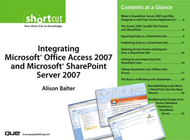 Integrating Microsoft Office Access 2007 and Microsoft SharePoint Server 2007 (Digital Short Cut), PDF eBook
