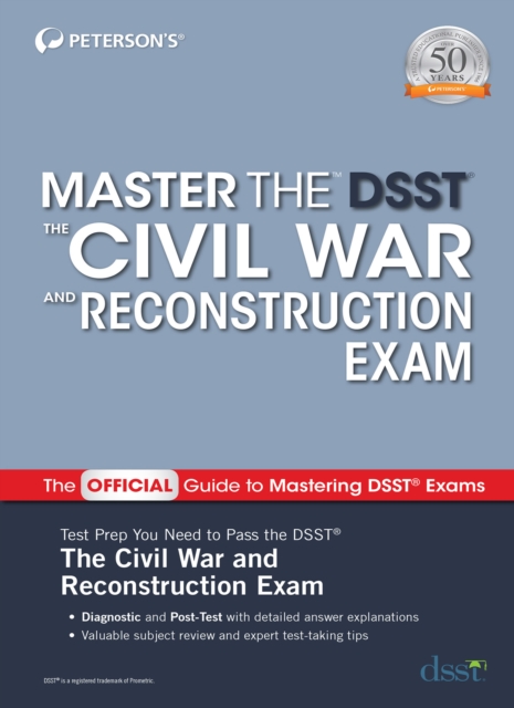Master the DSST The Civil War and Reconstruction Exam, Paperback / softback Book
