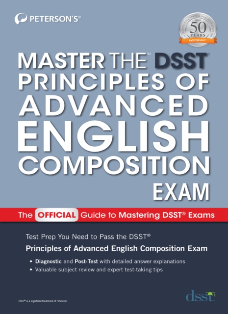 Master the DSST Principles of Advanced English Composition Exam, Paperback / softback Book
