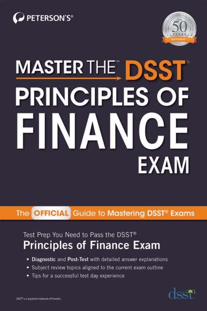 Master the DSST Principles of Finance Exam, Paperback / softback Book