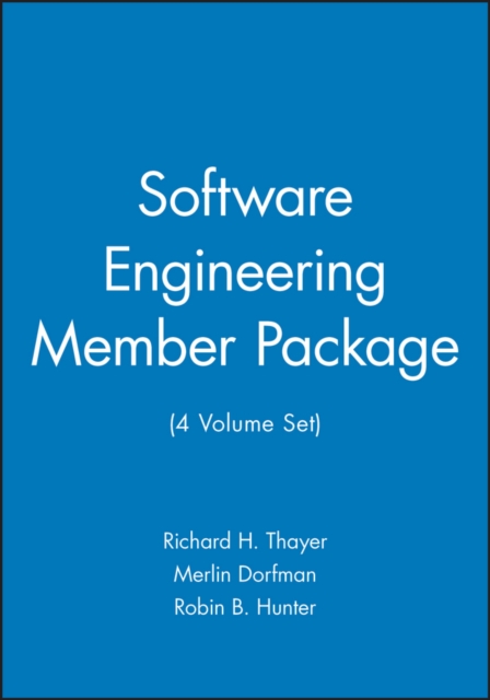 Software Engineering Member Package, 4 Volume Set, Paperback / softback Book