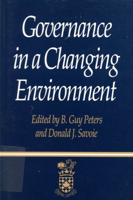 Governance in a Changing Environment : Volume 1, Paperback / softback Book