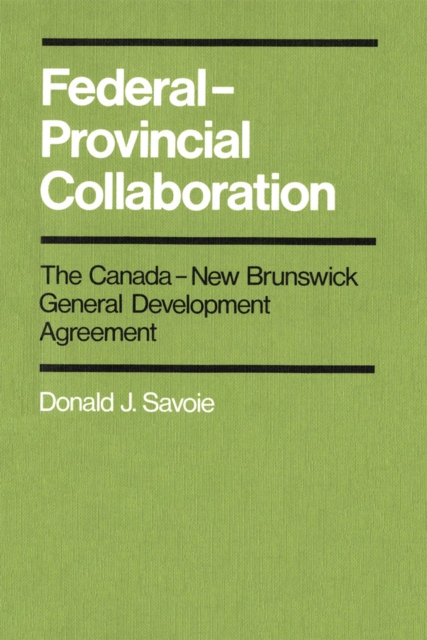 Federal-Provincial Collaboration, PDF eBook
