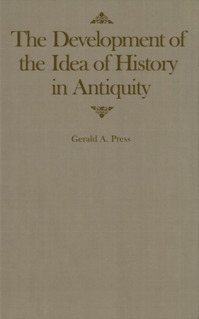 Development of the Idea of History in Antiquity, PDF eBook