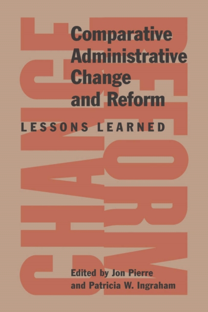 Comparative Administration Change : Lessons Learned, PDF eBook