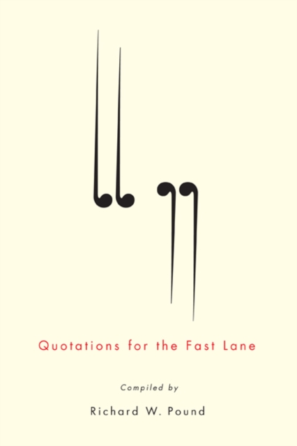 Quotations for the Fast Lane, EPUB eBook