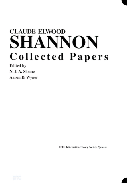 Claude E. Shannon : Collected Papers, Hardback Book
