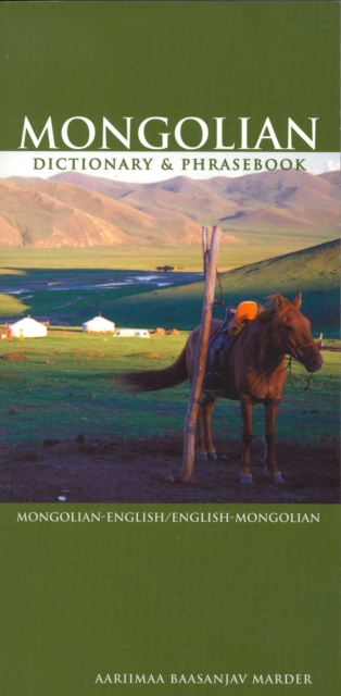 Mongolian-English / English-Mongolian Dictionary & Phrasebook, Hardback Book