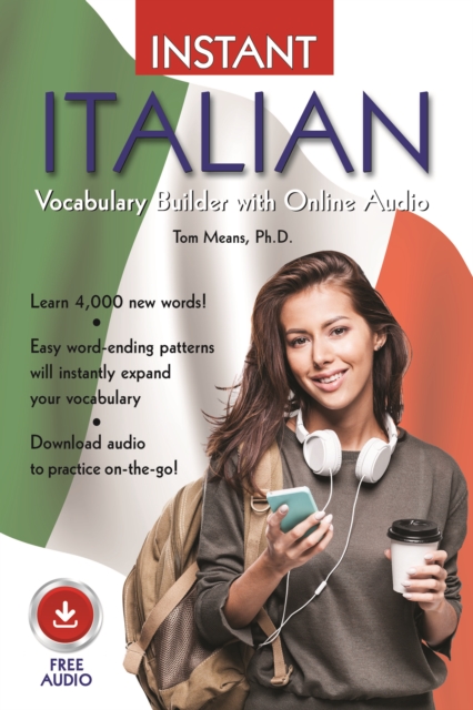 Instant Italian Vocabulary Builder with Online Audio, Paperback / softback Book