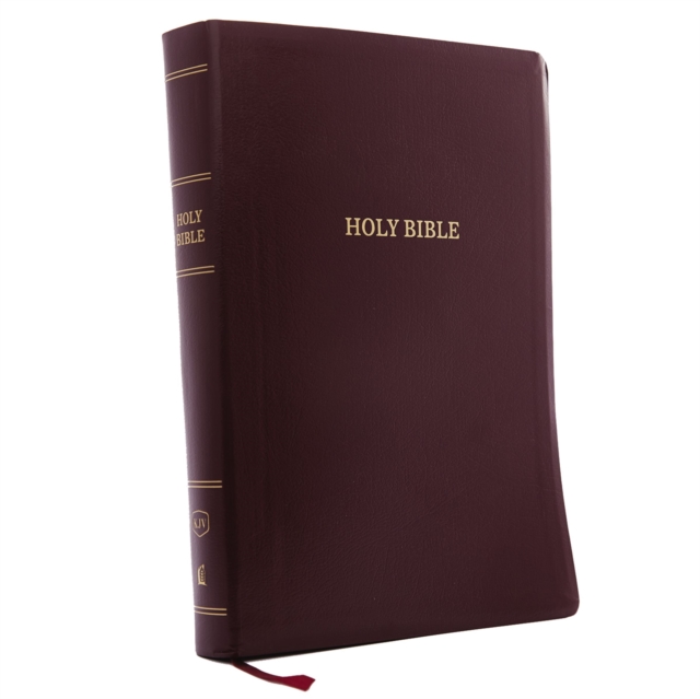 KJV Holy Bible: Super Giant Print with 43,000 Cross References, Burgundy Leather-look, Red Letter, Comfort Print: King James Version, Paperback / softback Book