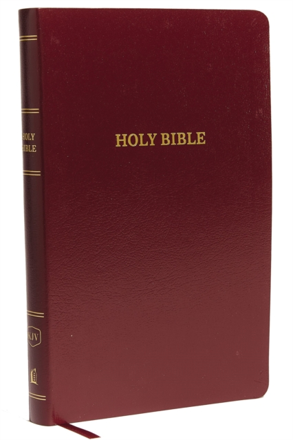 KJV Holy Bible: Thinline with Cross References, Burgundy Leather-Look, Red Letter, Comfort Print: King James Version, Paperback / softback Book
