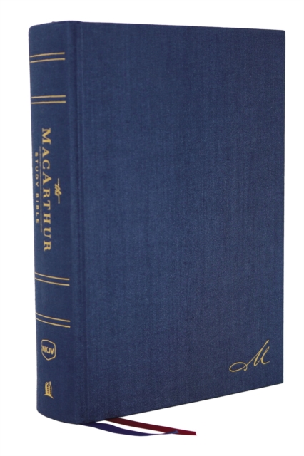 NKJV, MacArthur Study Bible, 2nd Edition, Cloth over Board, Blue, Comfort Print : Unleashing God's Truth One Verse at a Time, Hardback Book