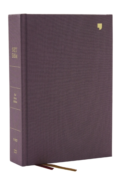 NET Bible, Full-notes Edition, Cloth over Board, Gray, Comfort Print : Holy Bible, Hardback Book