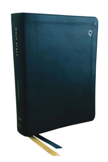 NET Bible, Journal Edition, Leathersoft, Teal, Comfort Print : Holy Bible, Leather / fine binding Book