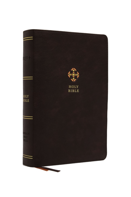 NRSV, Catholic Bible, Journal Edition, Leathersoft, Brown, Comfort Print : Holy Bible, Leather / fine binding Book
