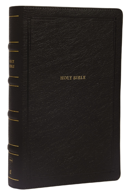 NKJV, End-of-Verse Reference Bible, Personal Size Large Print, Leathersoft, Black, Red Letter, Comfort Print : Holy Bible, New King James Version, Leather / fine binding Book