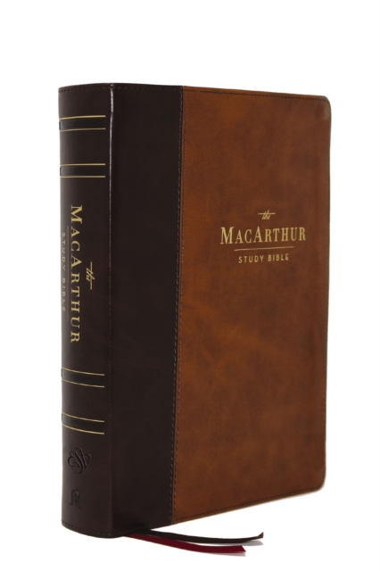 ESV, MacArthur Study Bible, 2nd Edition, Leathersoft, Brown : Unleashing God's Truth One Verse at a Time, Leather / fine binding Book