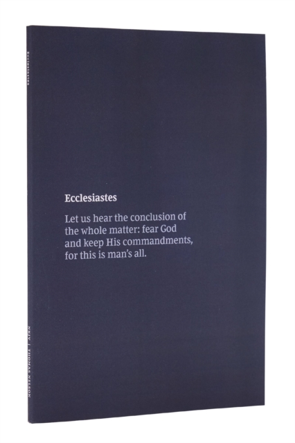 NKJV Bible Journal - Ecclesiastes, Paperback, Comfort Print : Holy Bible, New King James Version, Paperback / softback Book