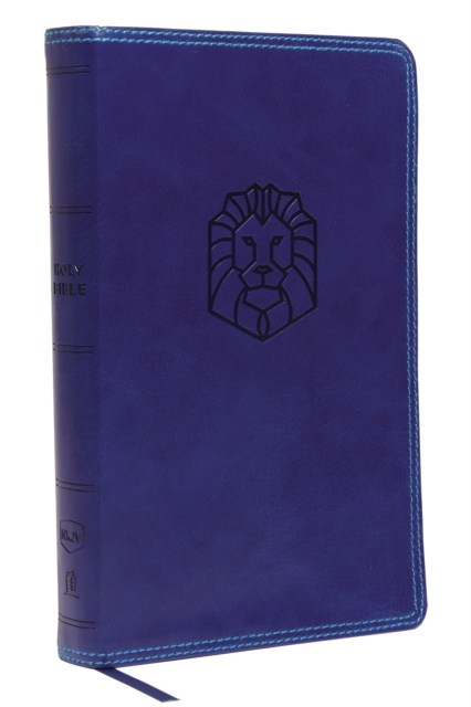 NKJV, Holy Bible for Kids, Leathersoft, Blue, Comfort Print : Holy Bible, New King James Version, Leather / fine binding Book