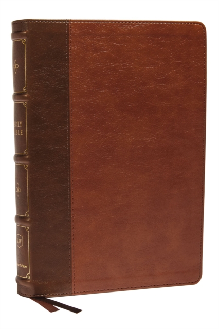 KJV Holy Bible: Large Print Verse-by-Verse with Cross References, Brown Leathersoft, Comfort Print: King James Version (Maclaren Series), Leather / fine binding Book