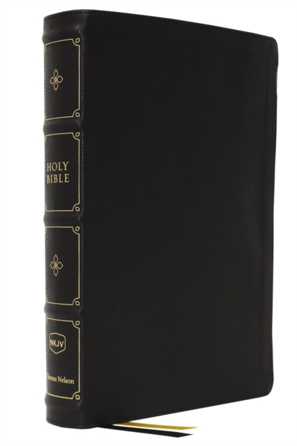NKJV, Large Print Verse-by-Verse Reference Bible, Maclaren Series, Leathersoft, Black, Comfort Print : Holy Bible, New King James Version, Leather / fine binding Book