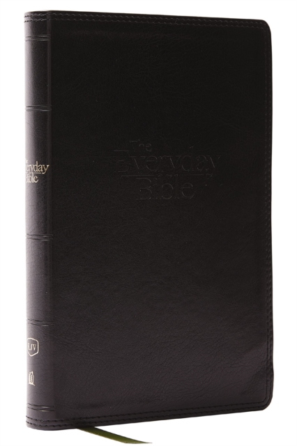 KJV, The Everyday Bible, Black Leathersoft, Red Letter, Comfort Print : 365 Daily Readings Through the Whole Bible, Leather / fine binding Book