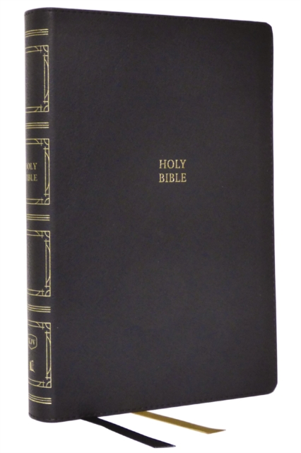 KJV Holy Bible: Paragraph-style Large Print Thinline with 43,000 Cross References, Black Leathersoft, Red Letter, Comfort Print (Thumb Indexed): King James Version, Leather / fine binding Book
