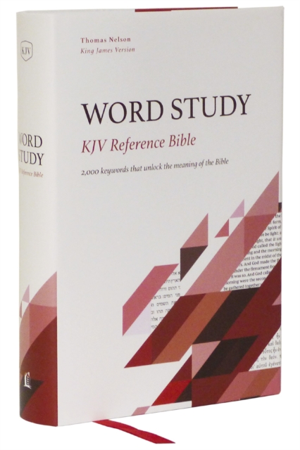 KJV, Word Study Reference Bible, Hardcover, Red Letter, Comfort Print : 2,000 Keywords that Unlock the Meaning of the Bible, Hardback Book