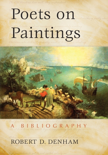 Poets on Paintings : A Bibliography, Paperback / softback Book