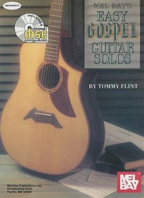 Easy Gospel Guitar Solos, Paperback Book