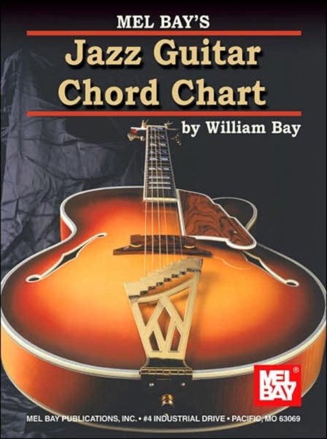 JAZZ GUITAR CHORD CHART,  Book