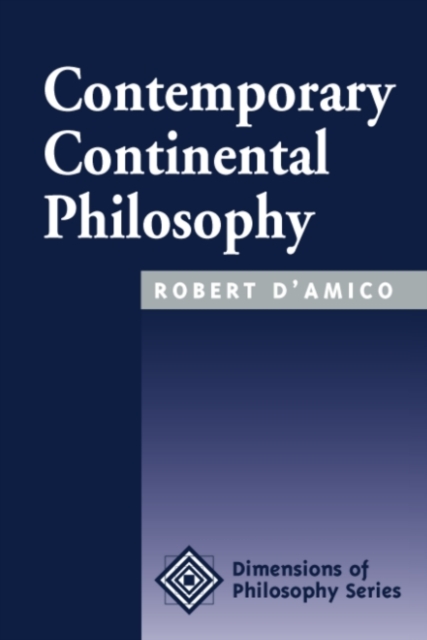 Contemporary Continental Philosophy, PDF eBook