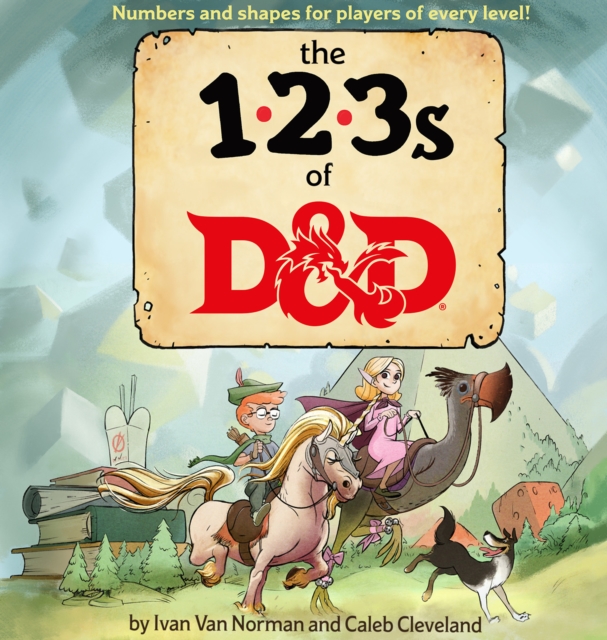 123s of D&d (Dungeons & Dragons Children's Book), Hardback Book