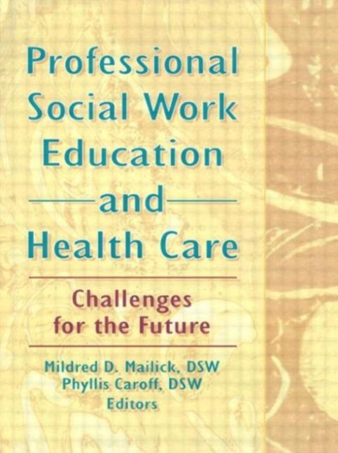Professional Social Work Education and Health Care : Challenges for the Future, Hardback Book