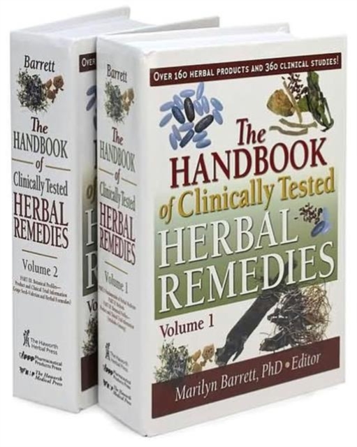 The Handbook of Clinically Tested Herbal Remedies, Volumes 1 & 2, Hardback Book