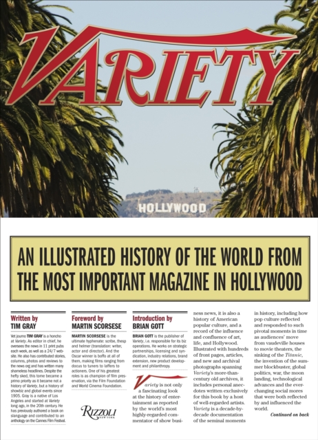 Variety : An Illustrated History of the World from the Most Important Magazine in Hollywood, Hardback Book
