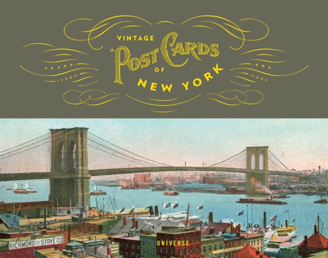 Vintage Postcards of New York, Hardback Book