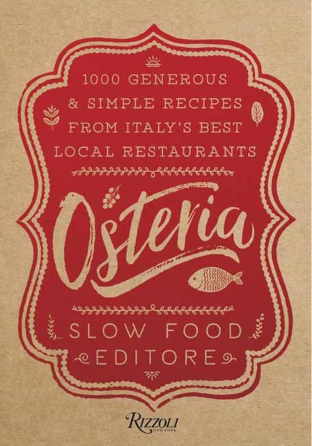 Osteria, Hardback Book