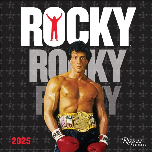 Rocky 2025 Wall Calendar, Calendar Book