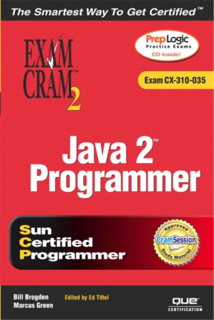 Java 2 Programmer Exam Cram 2 (Exam Cram CX-310-035) : Exam Cram 310-035, Mixed media product Book