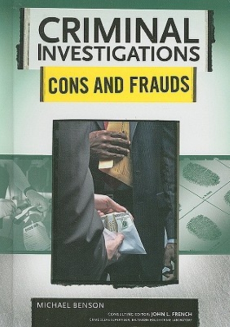 Cons and Frauds, Hardback Book