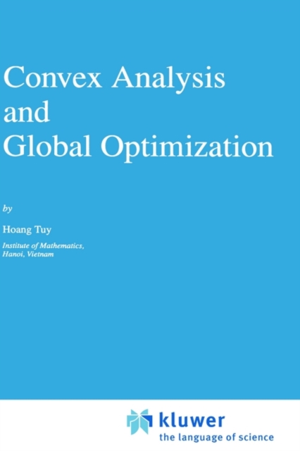 Convex Analysis and Global Optimization, Hardback Book