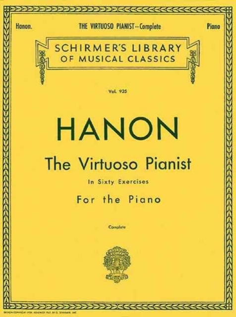 Hanon : The Virtuoso Pianist - Complete, Book Book
