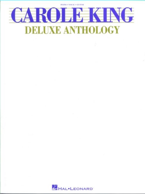 Carole King - Deluxe Anthology, Book Book