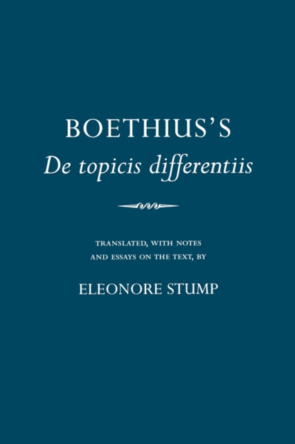 Boethius's "De topicis differentiis", Hardback Book