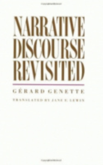Narrative Discourse Revisited, Hardback Book